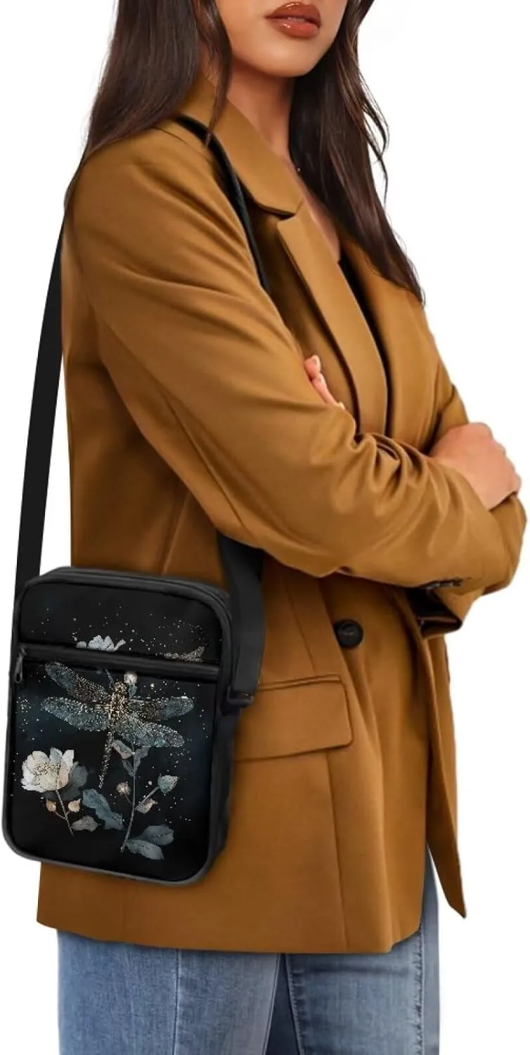 Messenger Bag for Women Crossbody Cell Phone Purse Small Shoulder Pouch for Outdoor