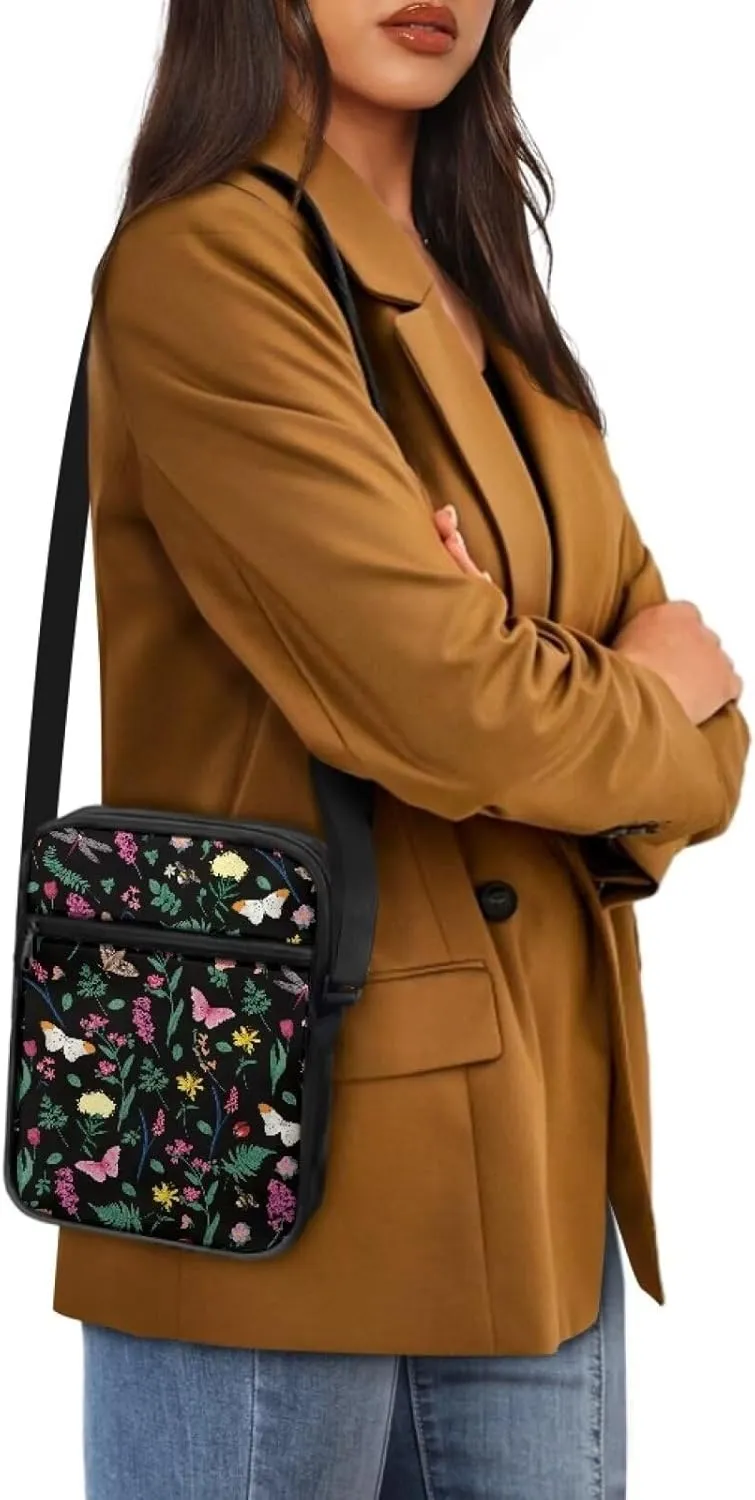 Messenger Bag for Women Small Crossbody Bag Purse with Adjustable Strap Cell Phone Bag