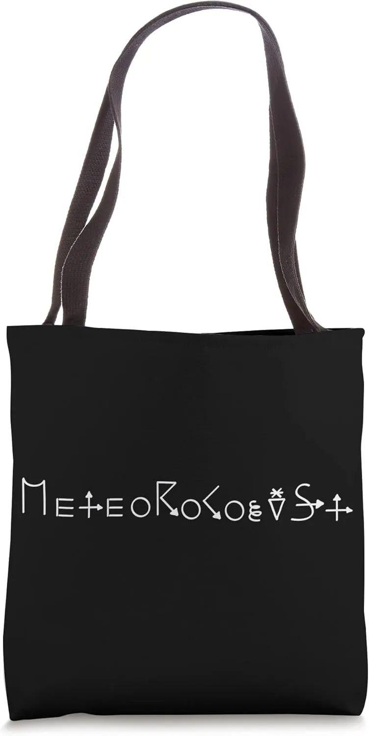 Meteorologist Meteorology Symbols Meteorologists Tote Bag