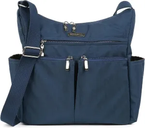MHCNLL Anti Theft Crossbody Purse RFID Women Nylon Waterproof Lightweight Shoulder Bag