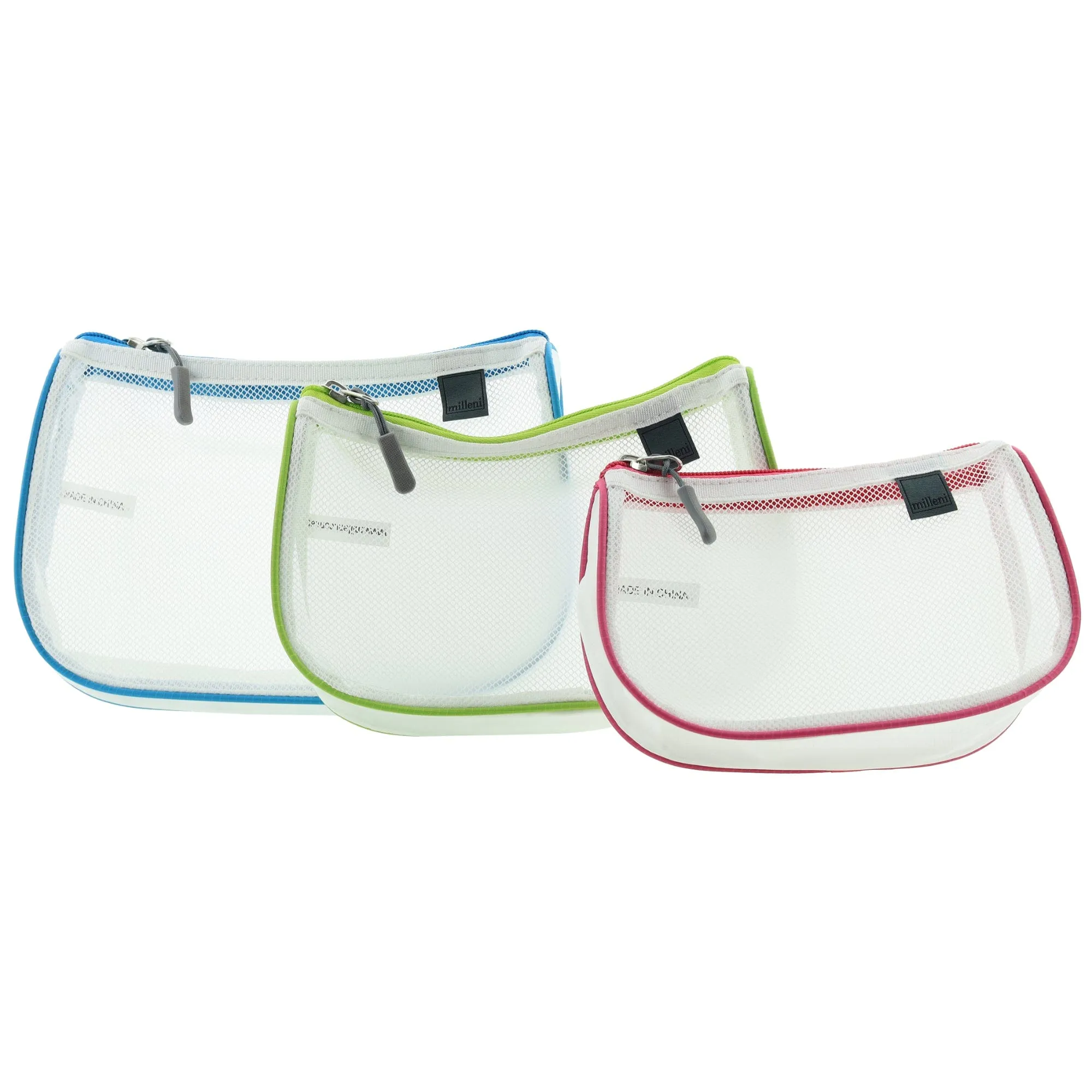 Milleni Travel Assorted Pouches (3 PK)