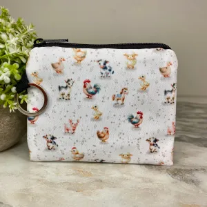 Mini Pouch - Farm Animals Small