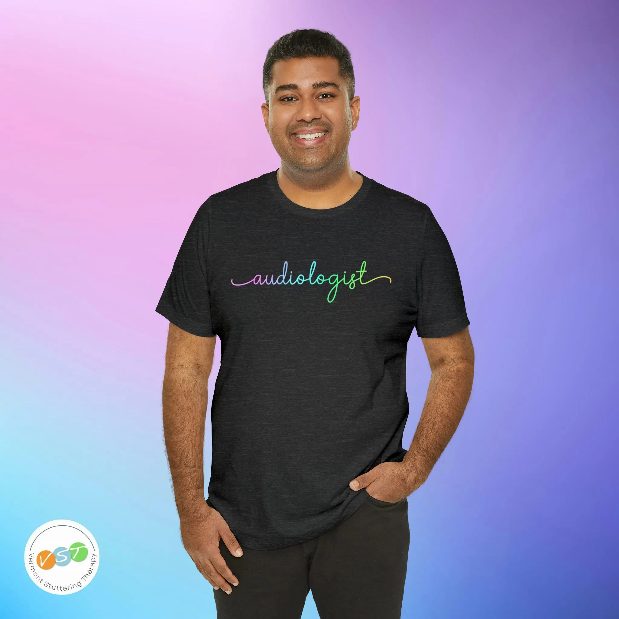 Minimalist Audiologist Script T-shirt