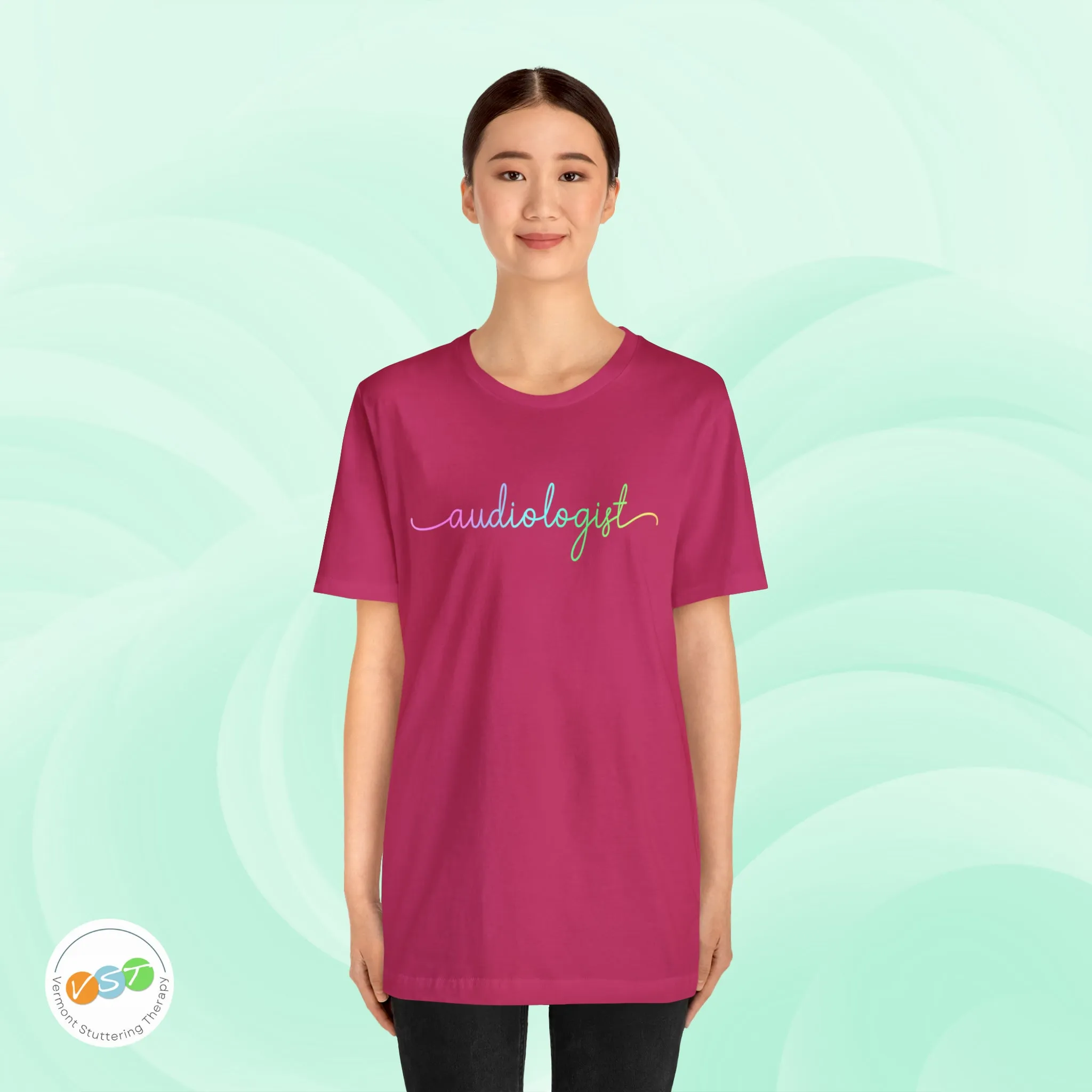 Minimalist Audiologist Script T-shirt