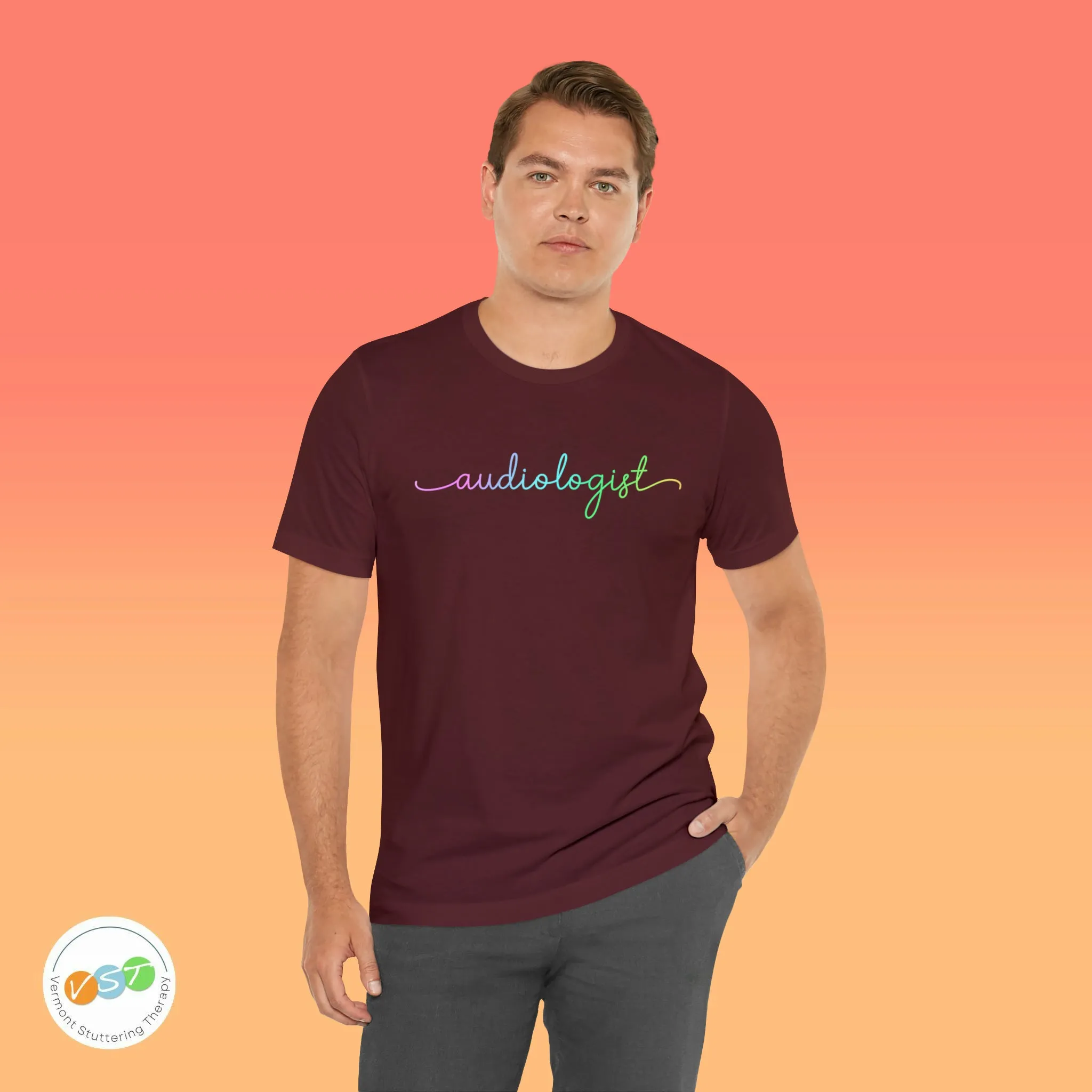 Minimalist Audiologist Script T-shirt