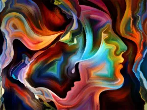 MISITU 1000 Pieces Jigsaw Puzzles for Adults Impossible Difficult Challenging Hard Puzzles Abstract Face Puzzle Art Jigsaw Puzzle Birthday Graduation Home Decoration 28 x 20 inch