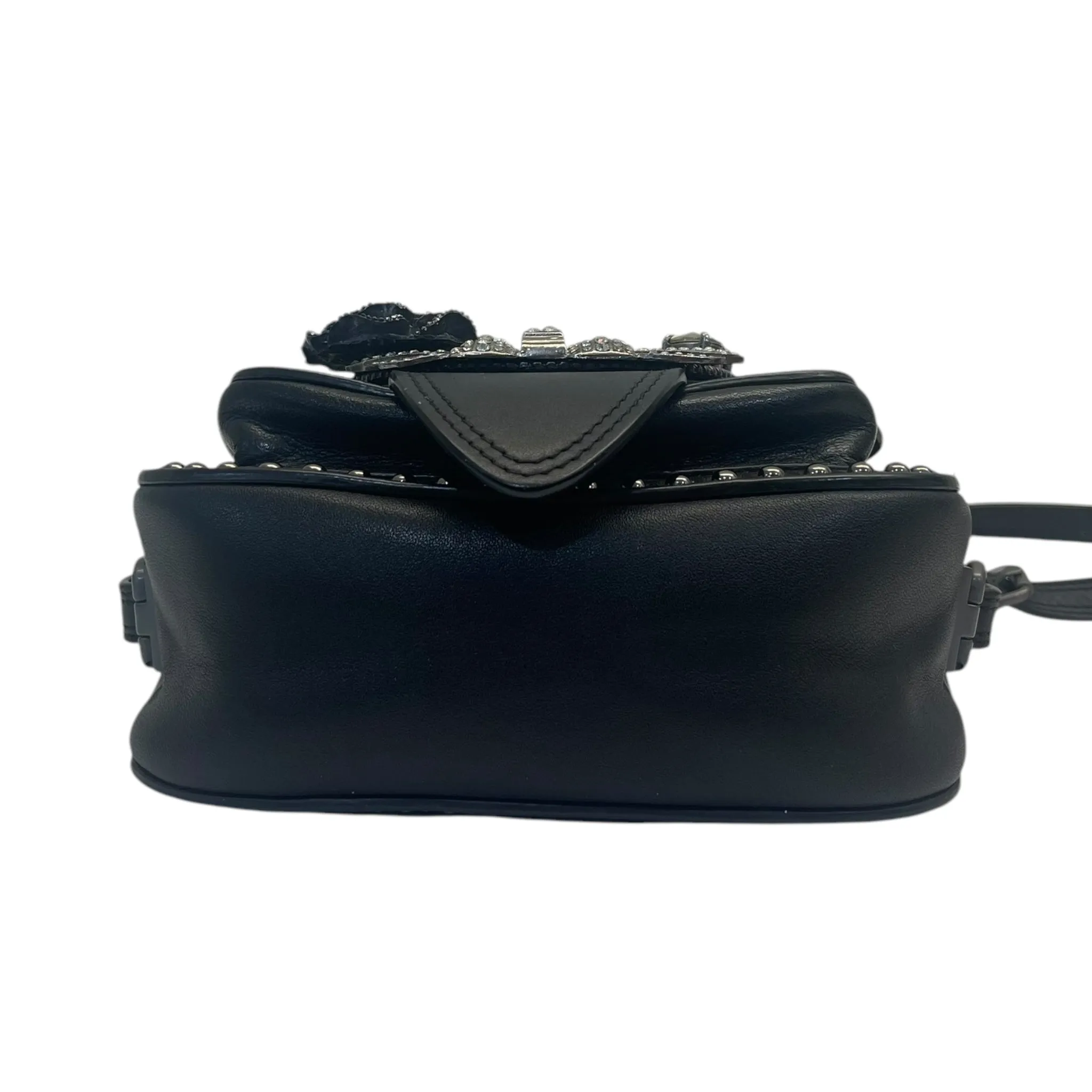 Miu Miu Dahlia Crystal Embellished Bag