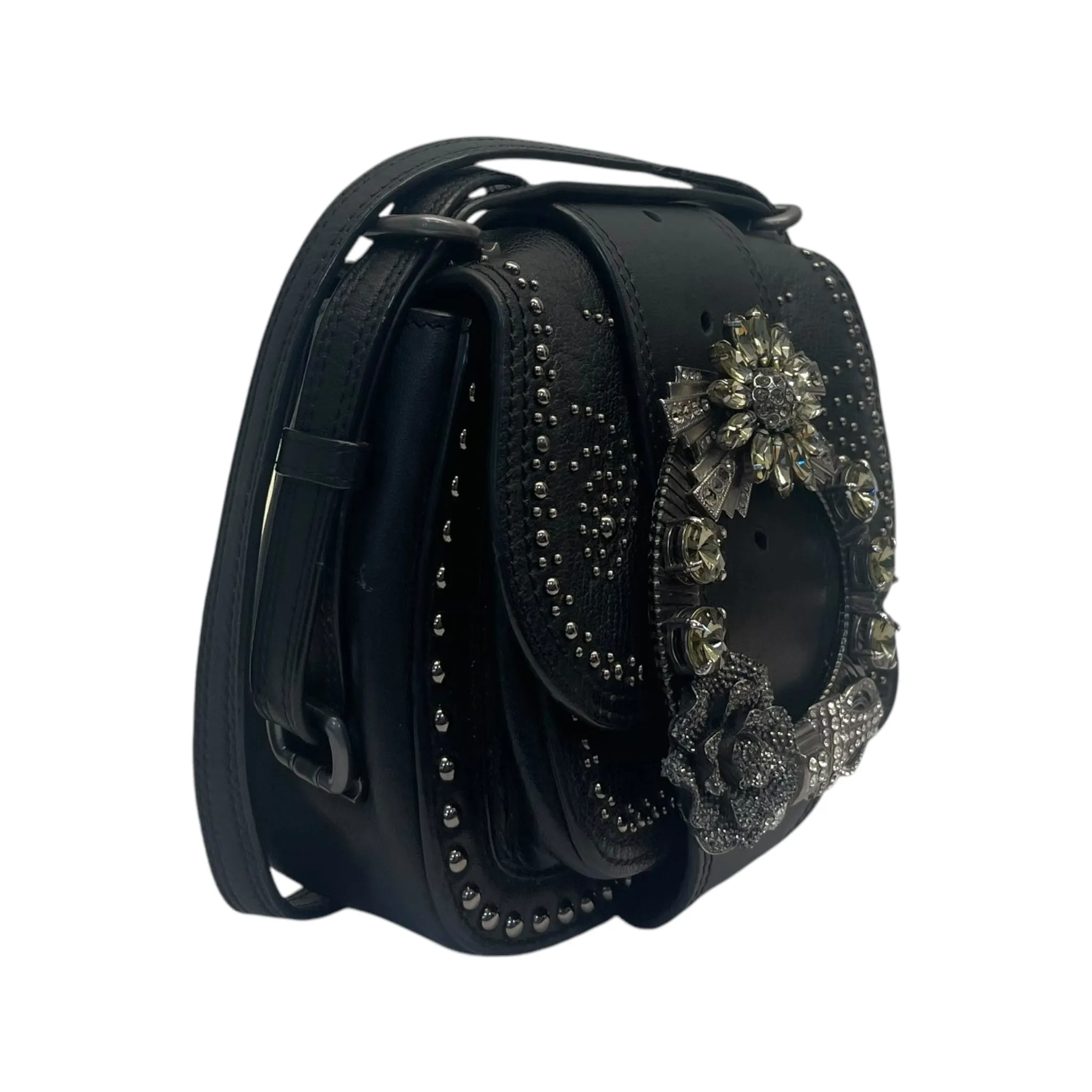 Miu Miu Dahlia Crystal Embellished Bag