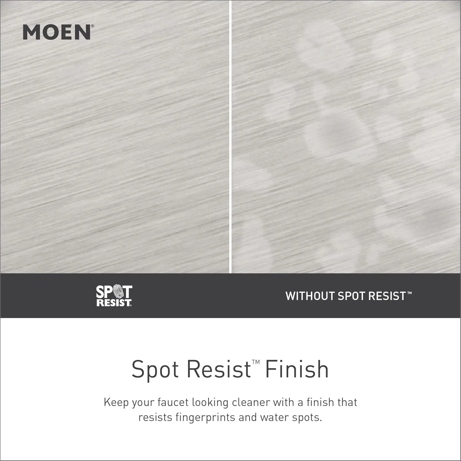 Moen 20016SRN Ignite Five-Function 3 3/4" Diameter Standard Spray Head with Handheld Shower, Brushed Nickel