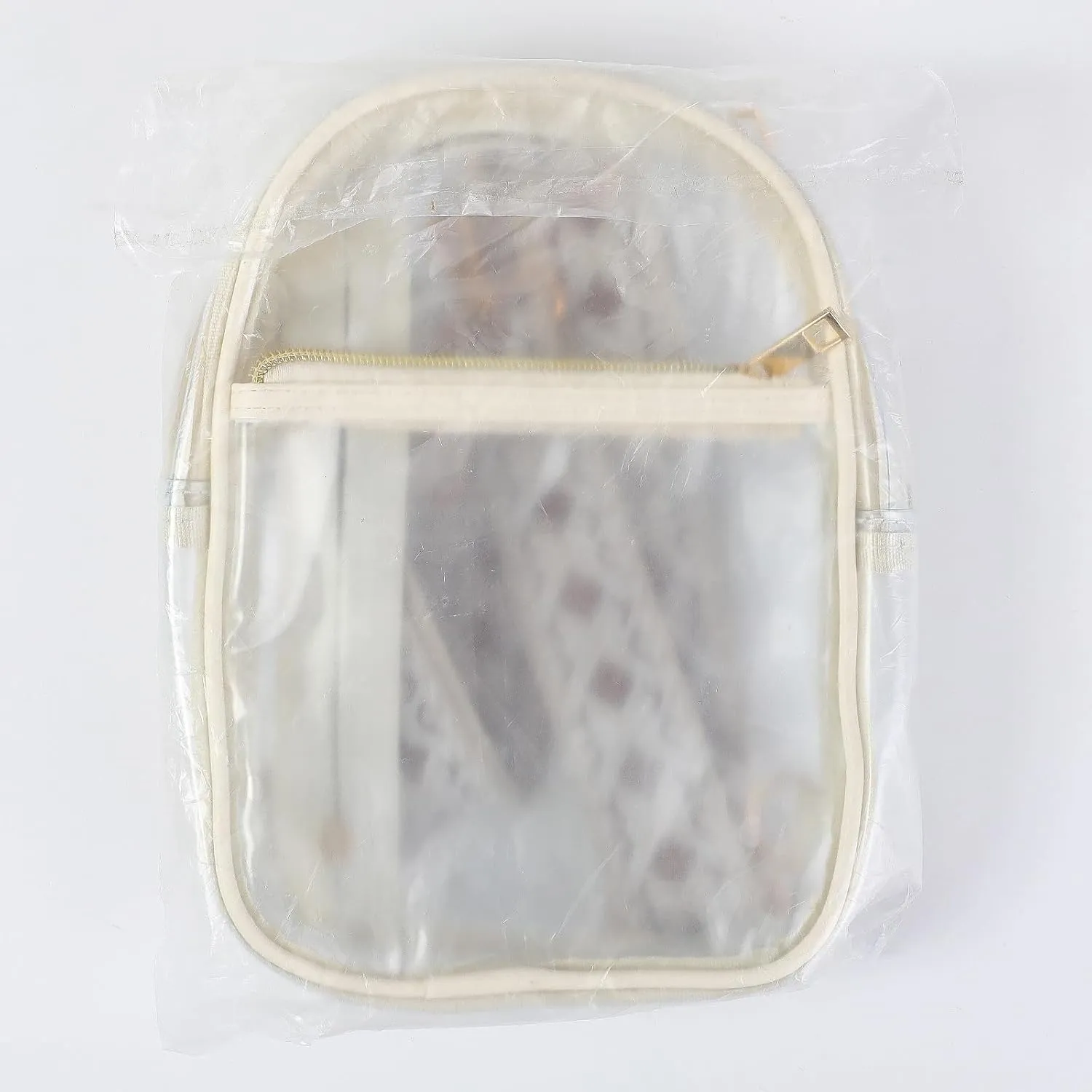 MoKo Clear Bag Stadium Approved - Multi Pockets Clear Sling Purse Crossbody Bag with Adjustable Shoulder Strap