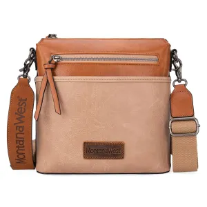 Montana West Crossbody Bag for Women Small Cross Body Bag Purses Lightweight Travel Side Purse Shoulder Purses with Guitar Strap MWC-2161KH
