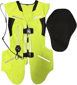 Motorcycle Airbag Vest Wearable Air Bag, Lightweight, Adjustable, Equestrian Or Horse, Sports Vest Reusable