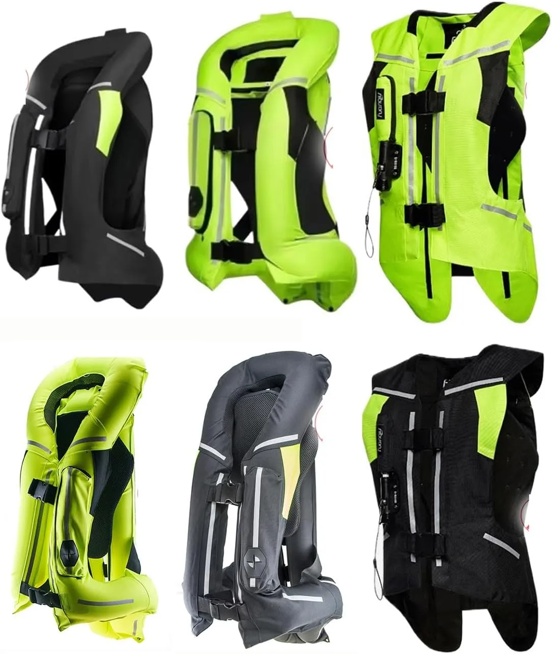 Motorcycle Airbag Vest Wearable Air Bag, Lightweight, Adjustable, Equestrian Or Horse, Sports Vest Reusable