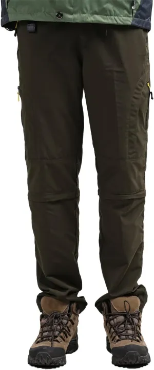 Mr.Stream Men's Hiking Breathable Quick Drying Outdoor Sports Convertible Pants