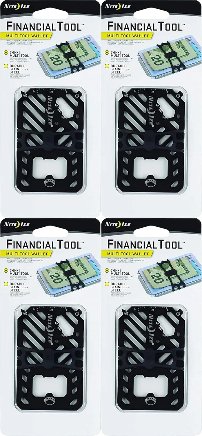 MULTI TOOL WALLET BLK by NITE IZE MfrPartNo FMT-01-R7