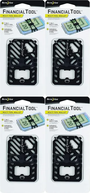 MULTI TOOL WALLET BLK by NITE IZE MfrPartNo FMT-01-R7