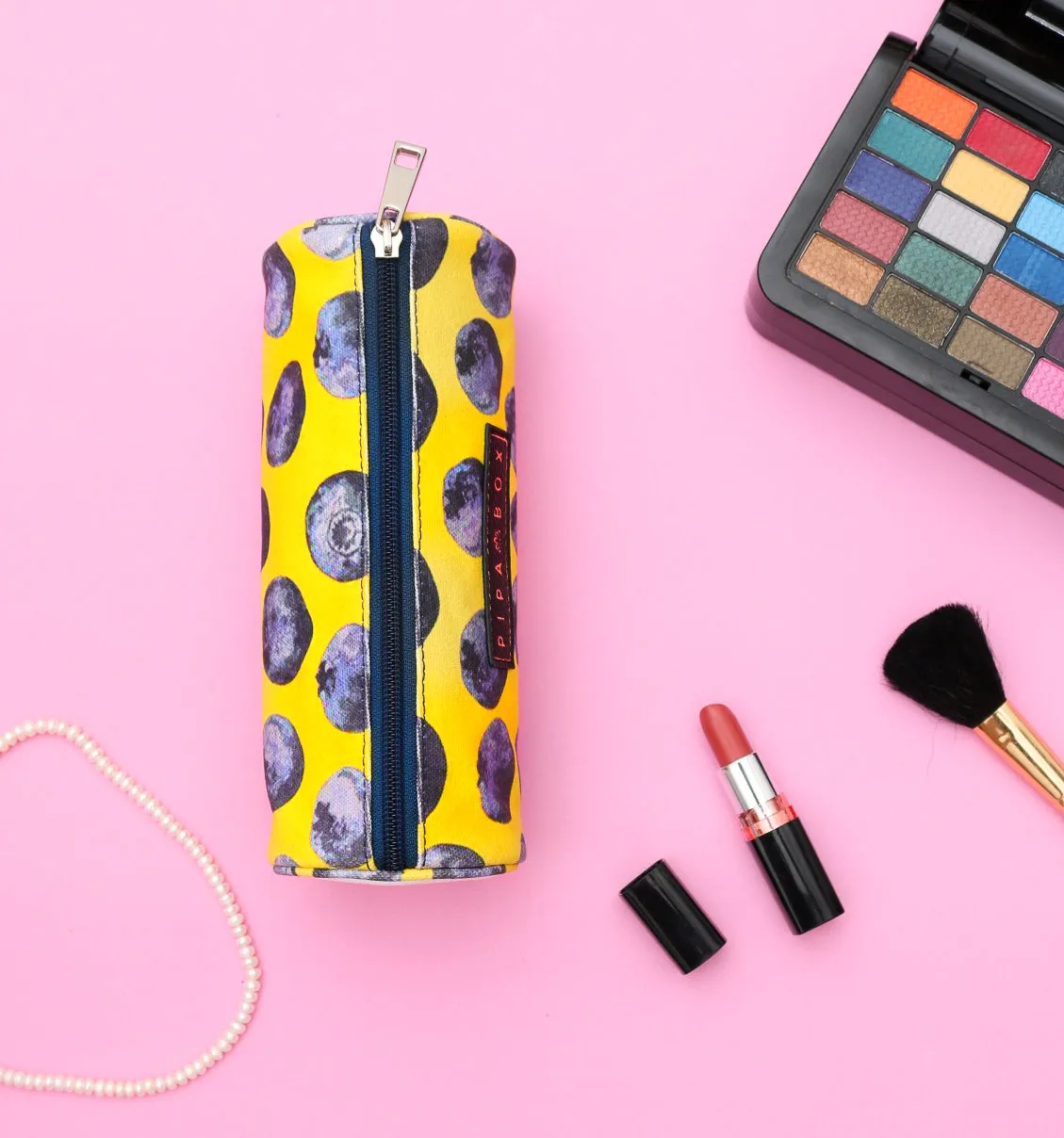 My Vibrant Vibes- Canvas Pencil Case