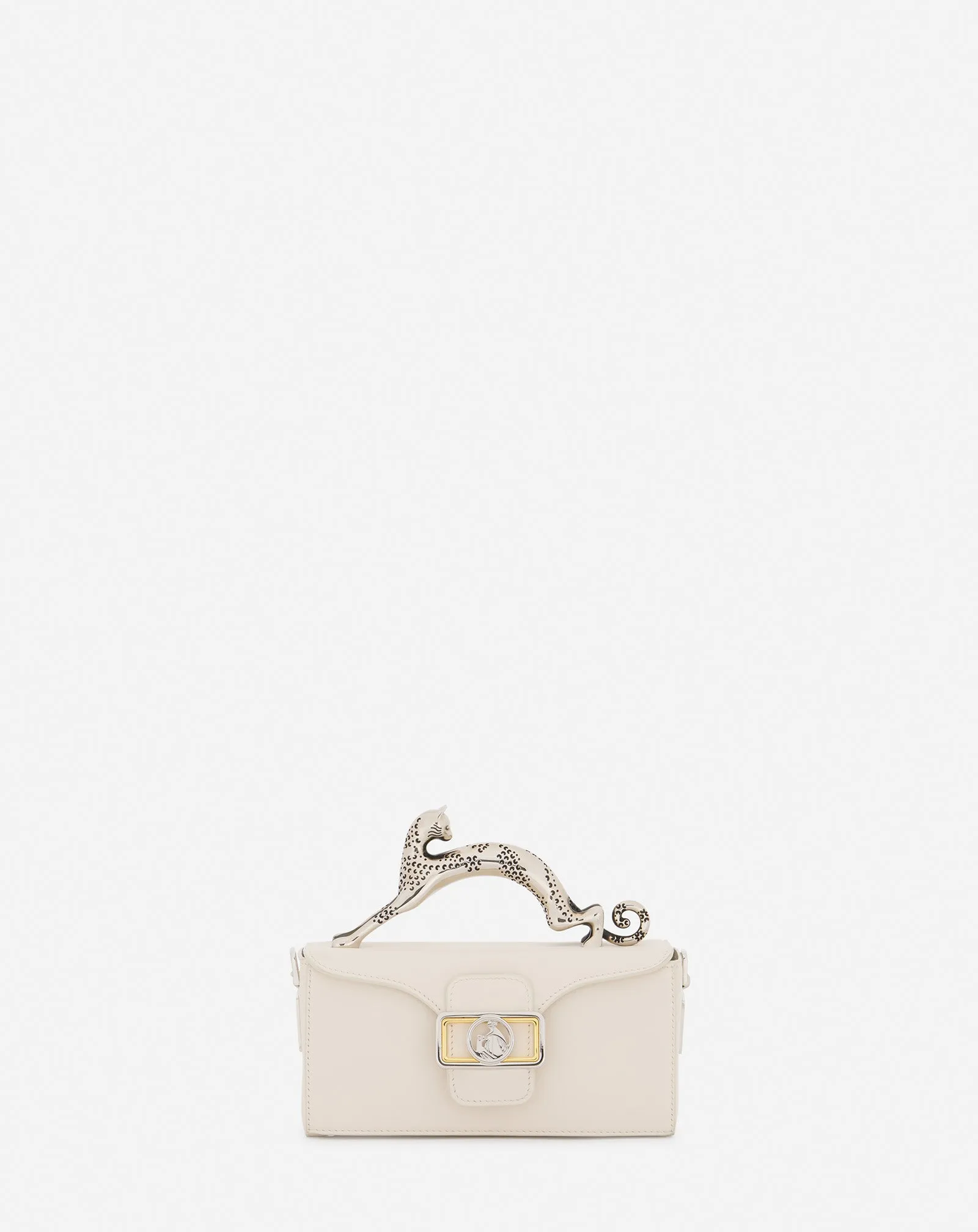 NANO PENCIL CAT LEATHER BAG