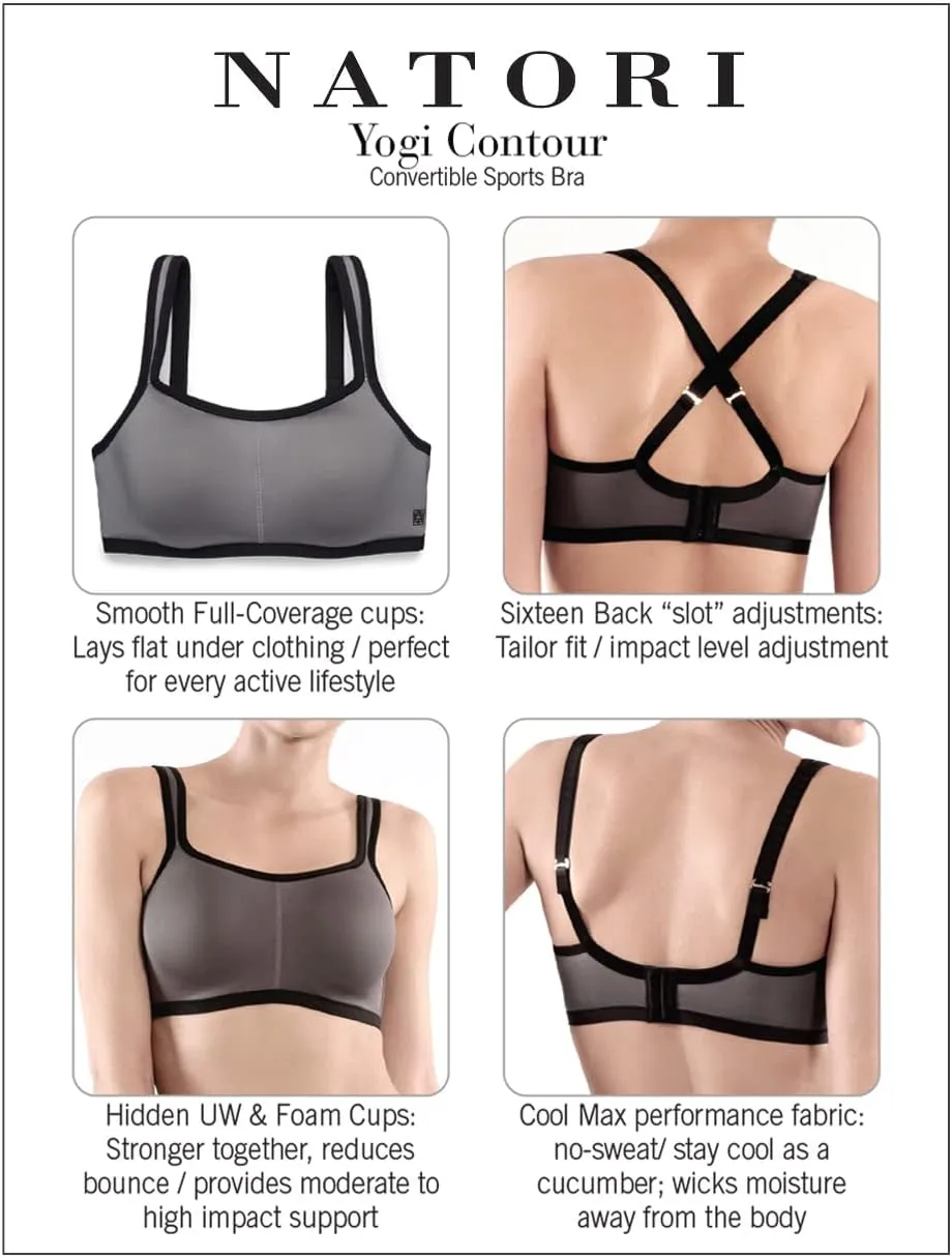Natori Yogi Women's Bra Convertible Sports