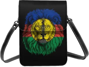 New Caledonia New Caledonian Lion Flag Small Crossbody Bag Is A Shoulder Bag Designed For Women And Girls Cell Phone Crossbody Wallet Purses With Card Slots Adjustable Strap