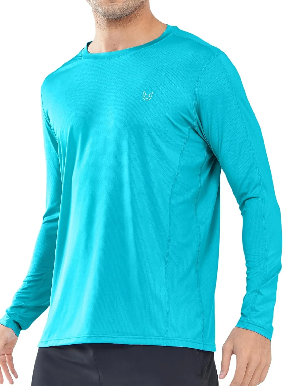 NORTHYARD Men's Sun Protection Shirts Long Sleeve Swim Fishing UPF 50  Shirt UV Hiking Lightweight Rash Guard Athletic