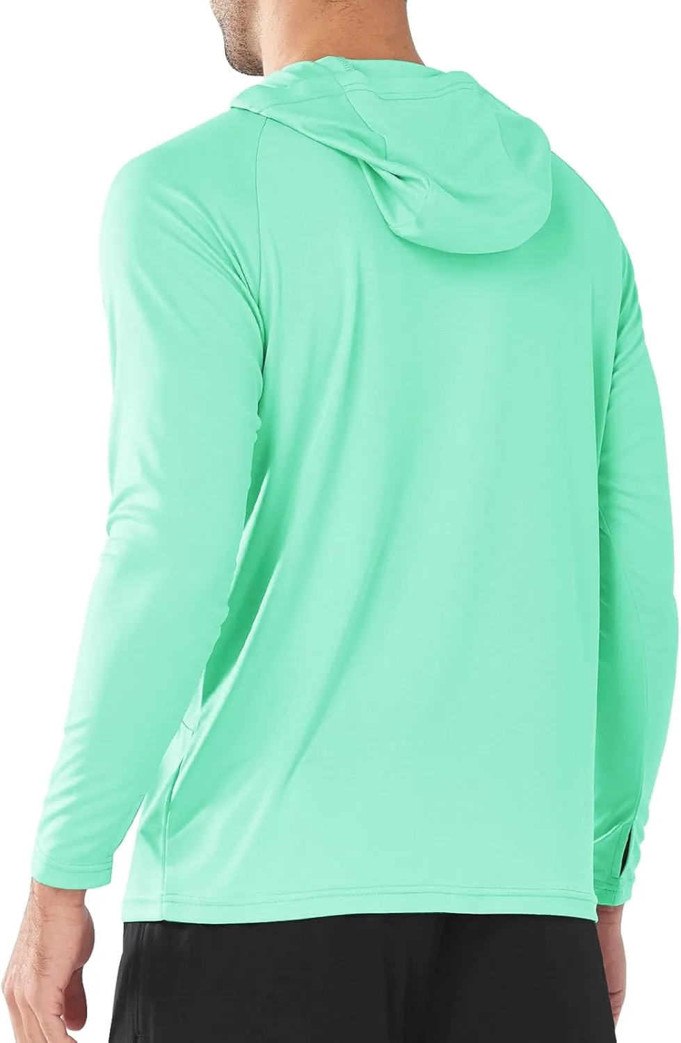 NORTHYARD Men's UPF 50  Hoodie Shirts Long Sleeve Sun Protection Fishing Swim Lightweight UV SPF Running Rash Guard Quick Dry
