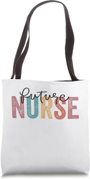 Nurse In Progress Nursing School Student Future Nurse Tote Bag