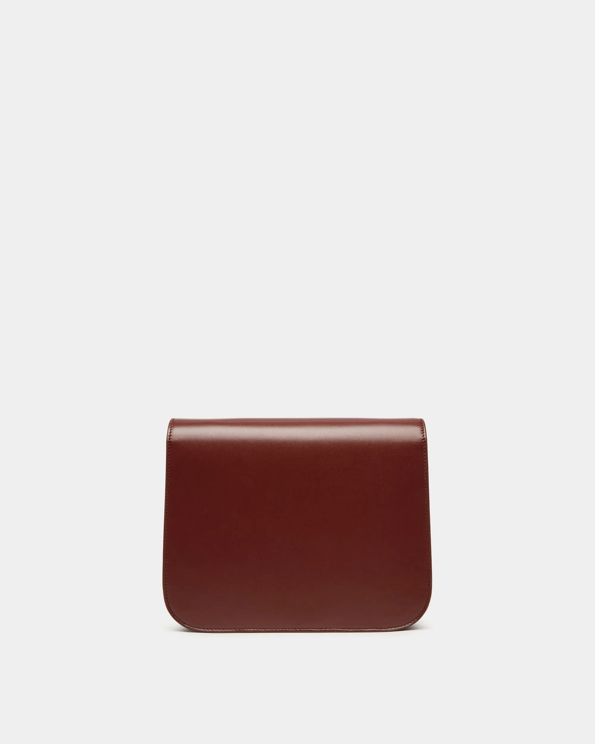 Ollam Crossbody Bag In Brown Leather