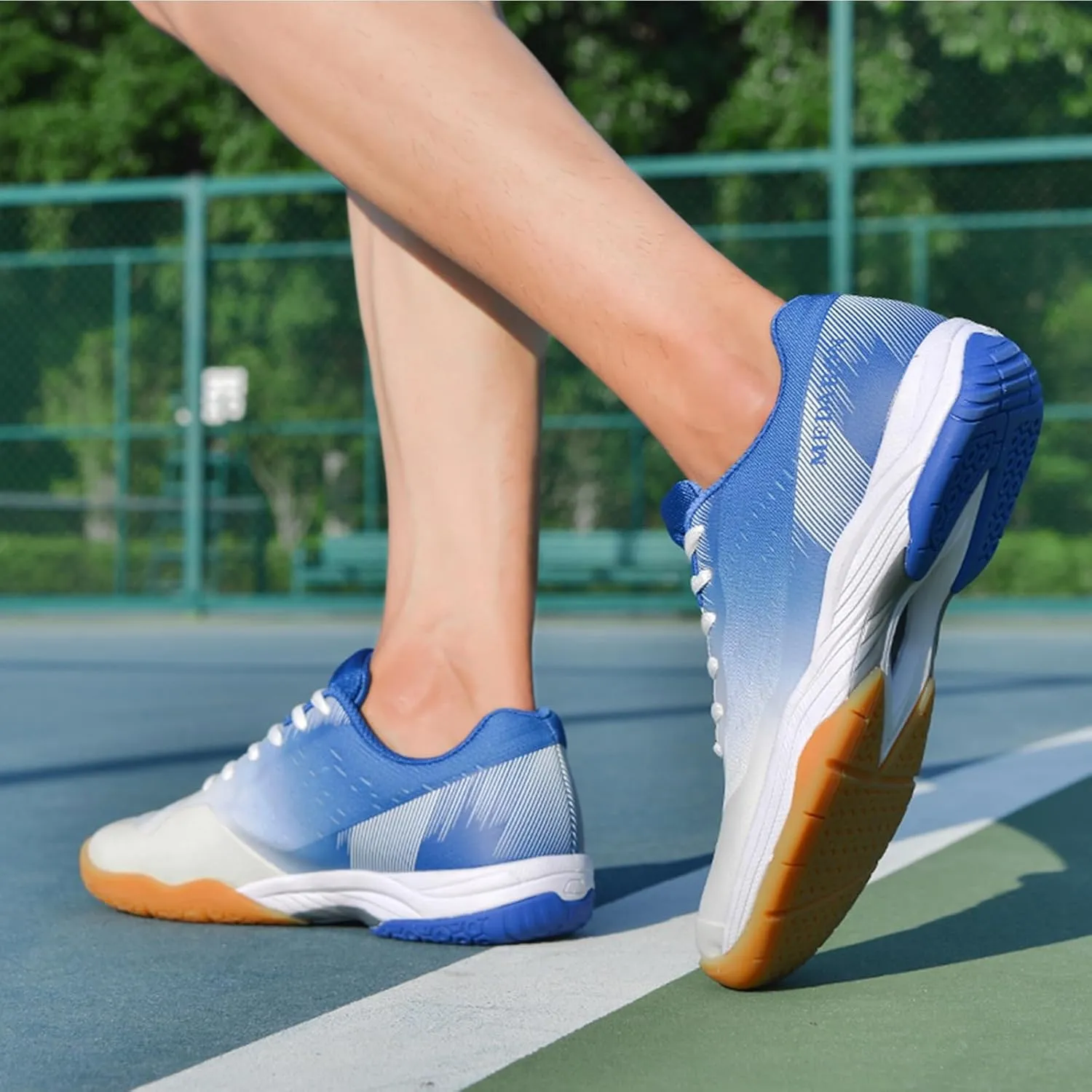 ONAIC Mens Pickleball Shoes All Fashion Indoor Court Shoes Lightweight Cushioning Racketball Squash Volleyball Shoes