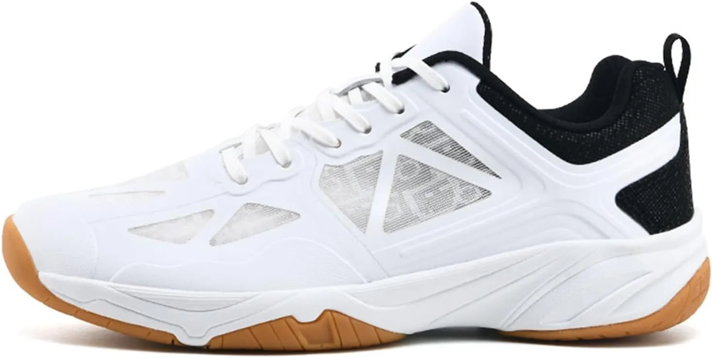 ONAIC Men's Pickleball Shoes Badminton Tennis Shoes Breathable Non-Slip Indoor Court Shoes for Racketball Squash Volleyball Trainers