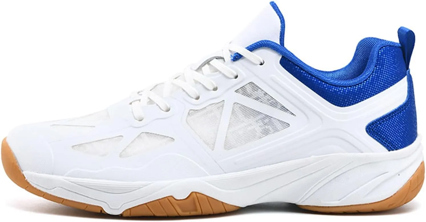 ONAIC Men's Pickleball Shoes Badminton Tennis Shoes Breathable Non-Slip Indoor Court Shoes for Racketball Squash Volleyball Trainers