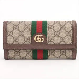 Ophidia GG Supreme Continental Wallet