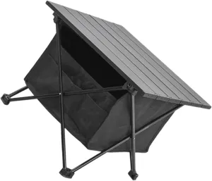 Outdoor Storage Pouch for Tailgating Folding Desk Compact Easy Assemble Camping Barbecue Table