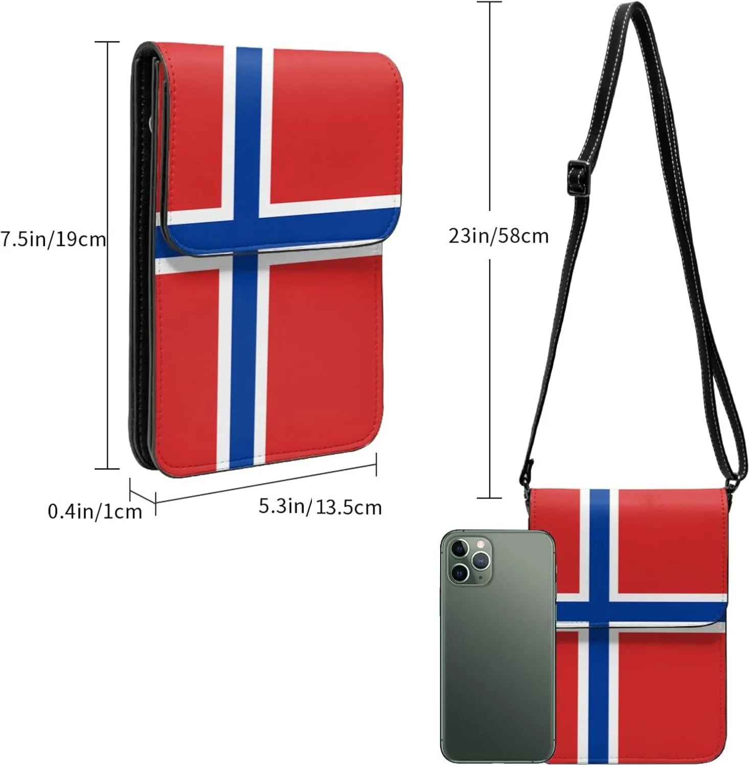 Pakistan Pakistani Flag Small Crossbody Purse Cell Phone Bag for Women