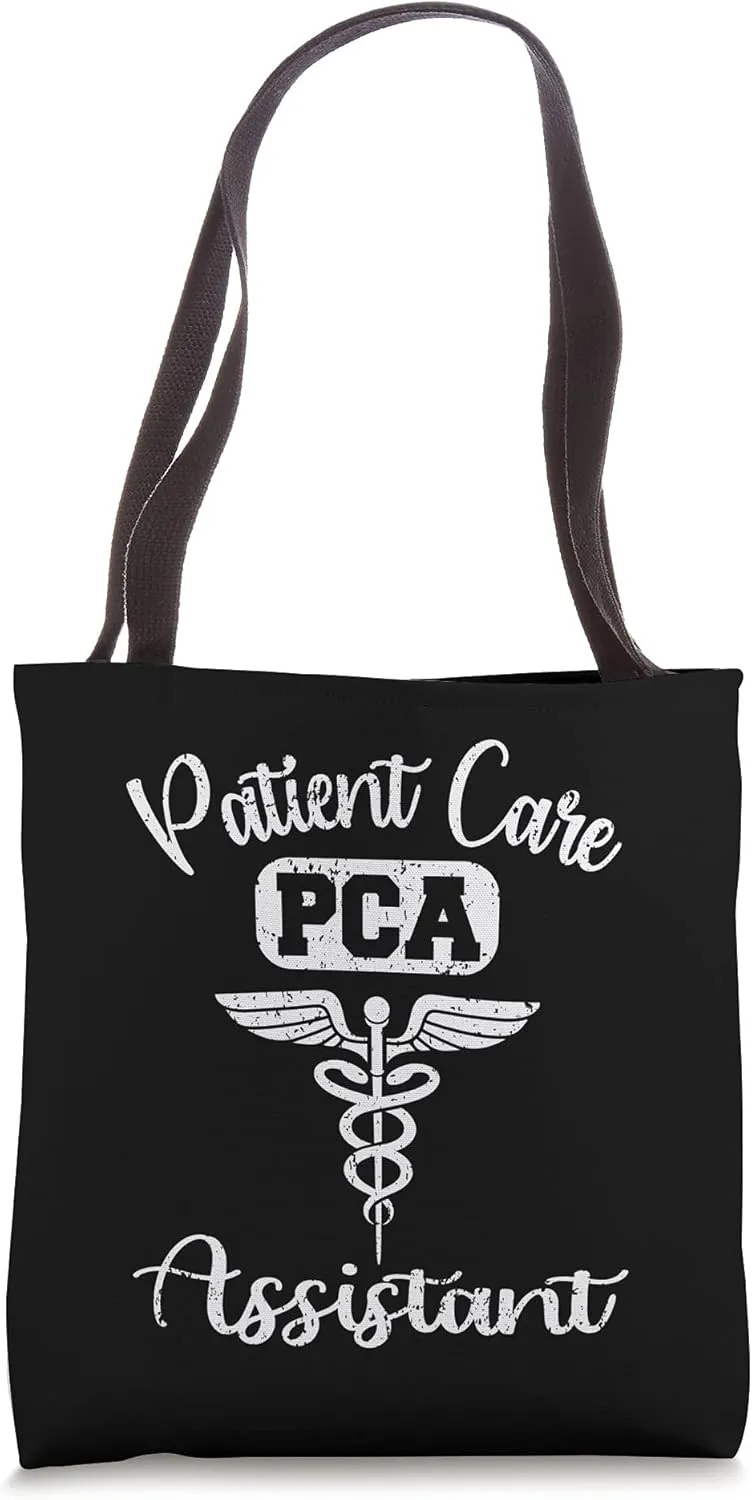 PCA Patient Care Assistant Nurse Week Medical Gifts Tote Bag