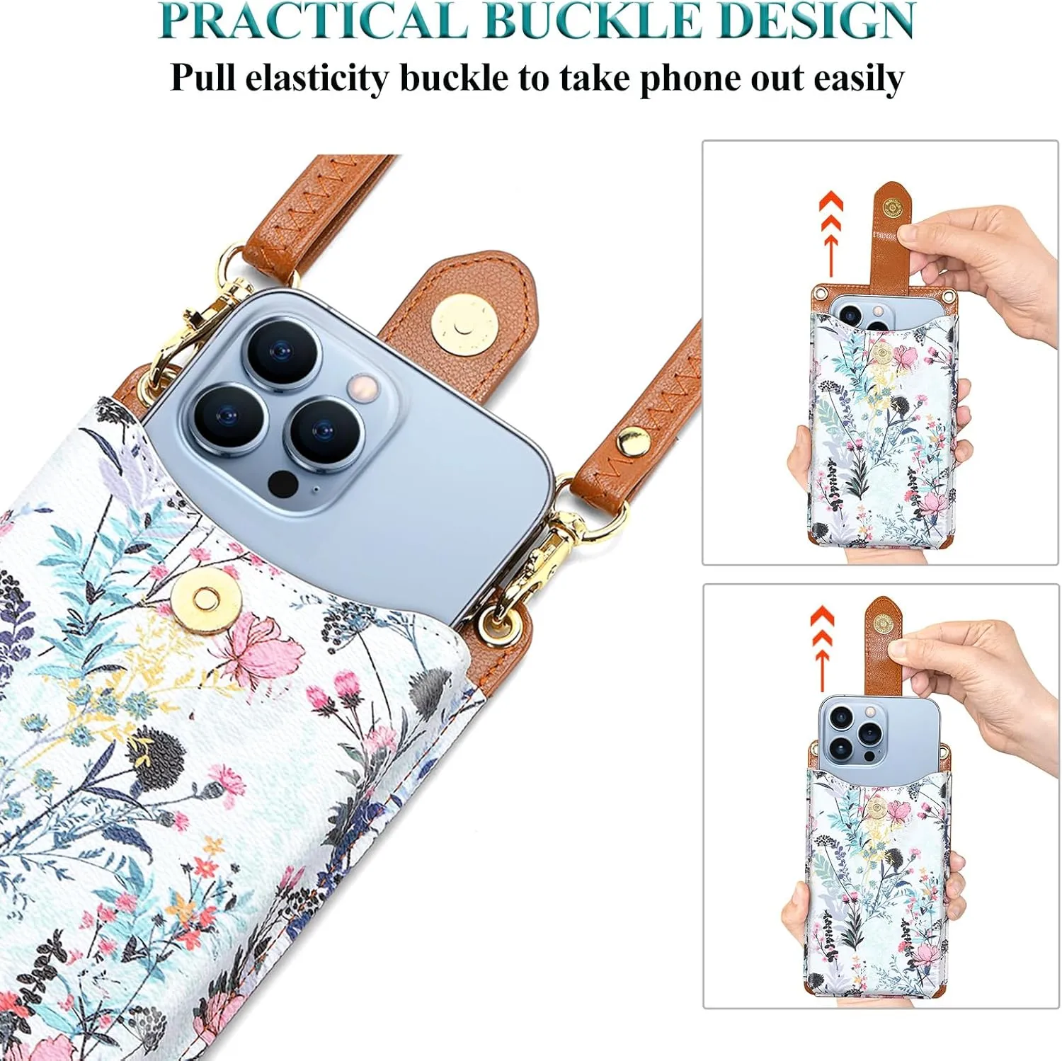 Peacocktion Small Crossbody Cell Phone Purse for Women, Lightweight Mini Small Crossbody Bags for Women with Card Slots