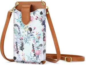 Peacocktion Small Crossbody Cell Phone Purse for Women, Lightweight Mini Small Crossbody Bags for Women with Card Slots