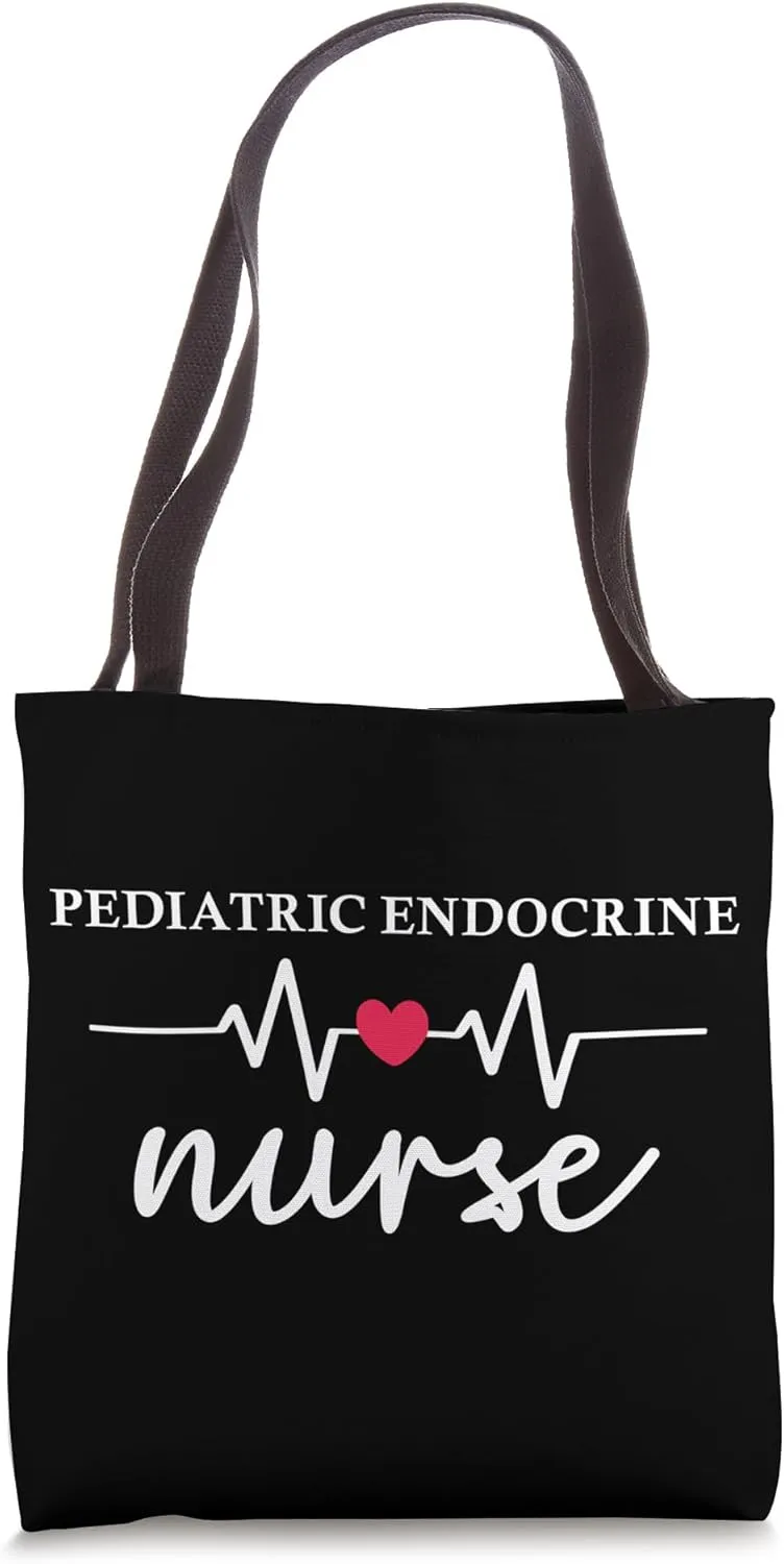 Pediatric Endocrine Nurse Nurse Print For Nursing Student Tote Bag