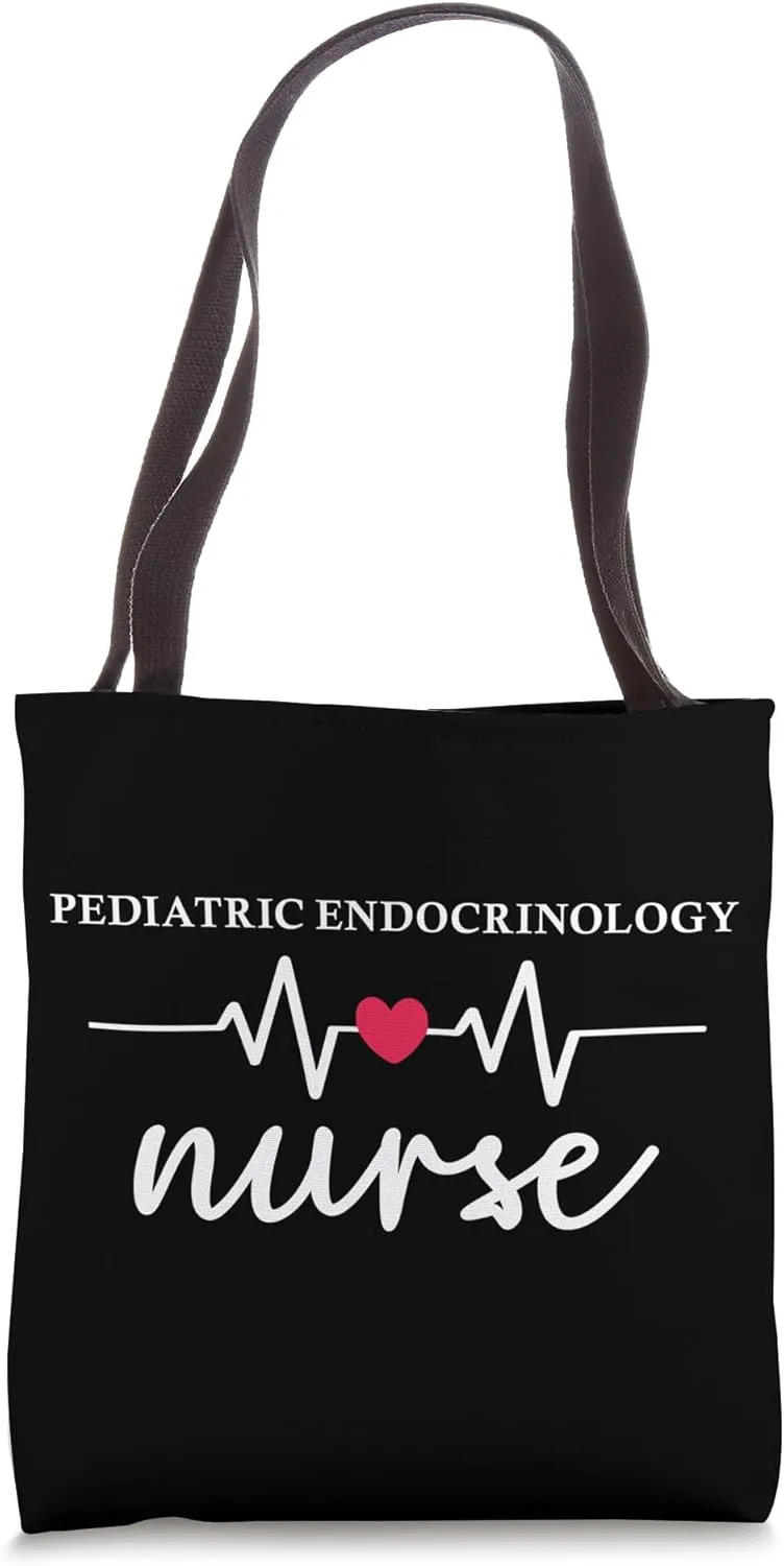 Pediatric Endocrinology Nurse Nurse Print Nursing Student Tote Bag