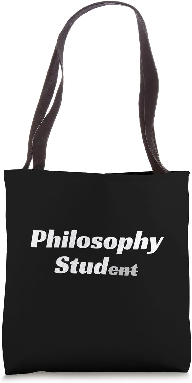 Philosopher Philosophy Stud Philosophy Student Tote Bag