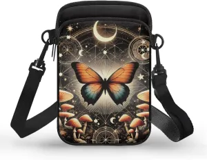 Phone Bag Purse Wallet Crossbody Bag Lightweight Roomy Pockets Smartphone Sports Armband Bag