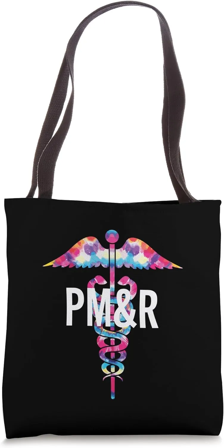 Physiatrist Physical Medicine & Rehabilitation PM&R Caduceus Tote Bag