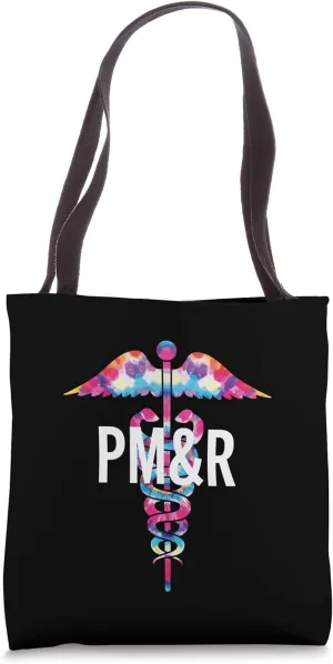 Physiatrist Physical Medicine & Rehabilitation PM&R Caduceus Tote Bag