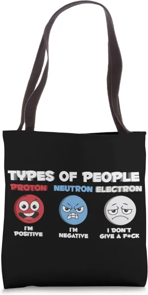 Physicists Proton Electron Neutron - Scientists Atom Physics Tote Bag
