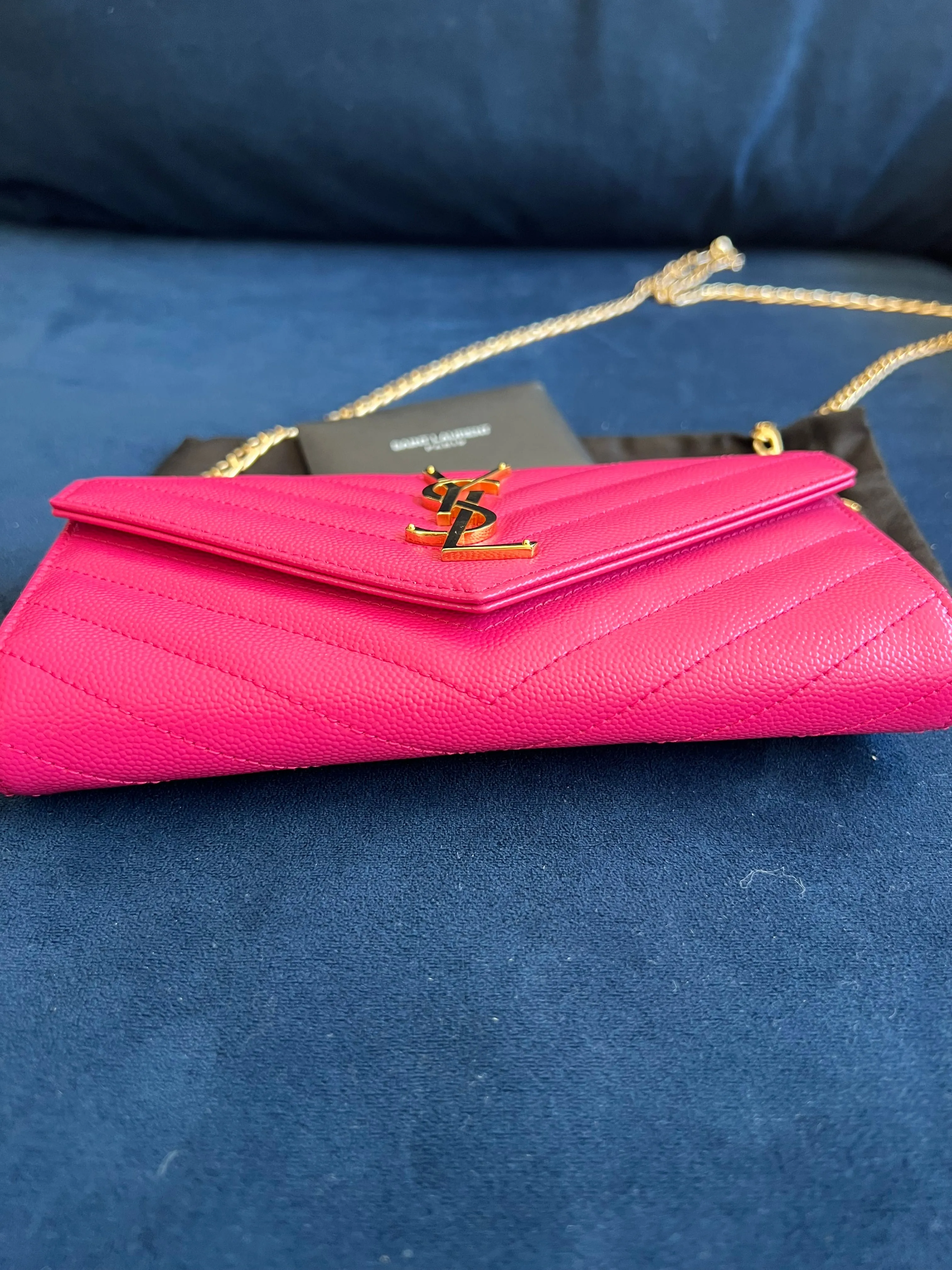 Pink Cassandre YSL woc