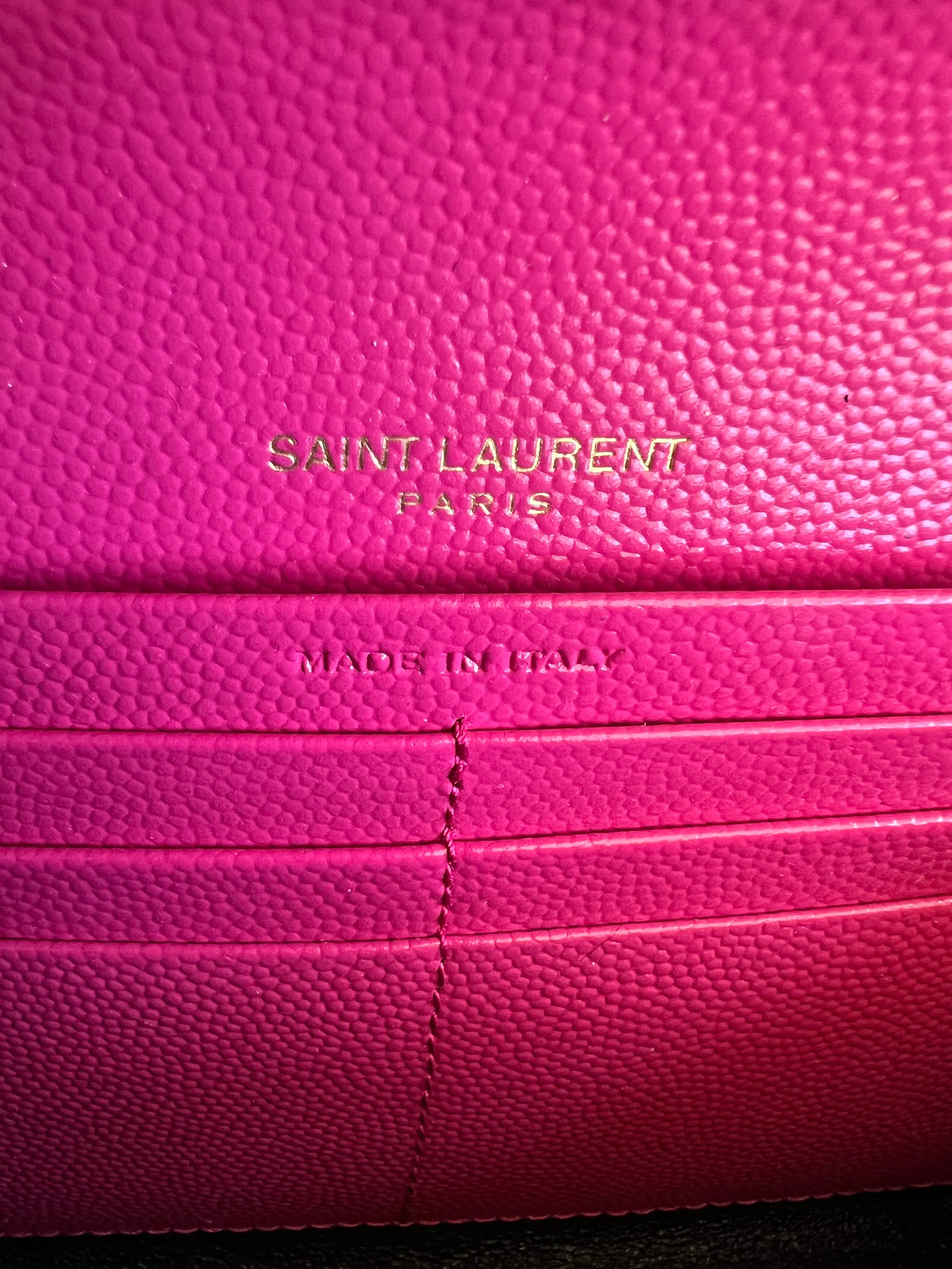 Pink Cassandre YSL woc