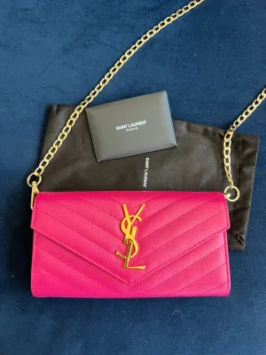 Pink Cassandre YSL woc
