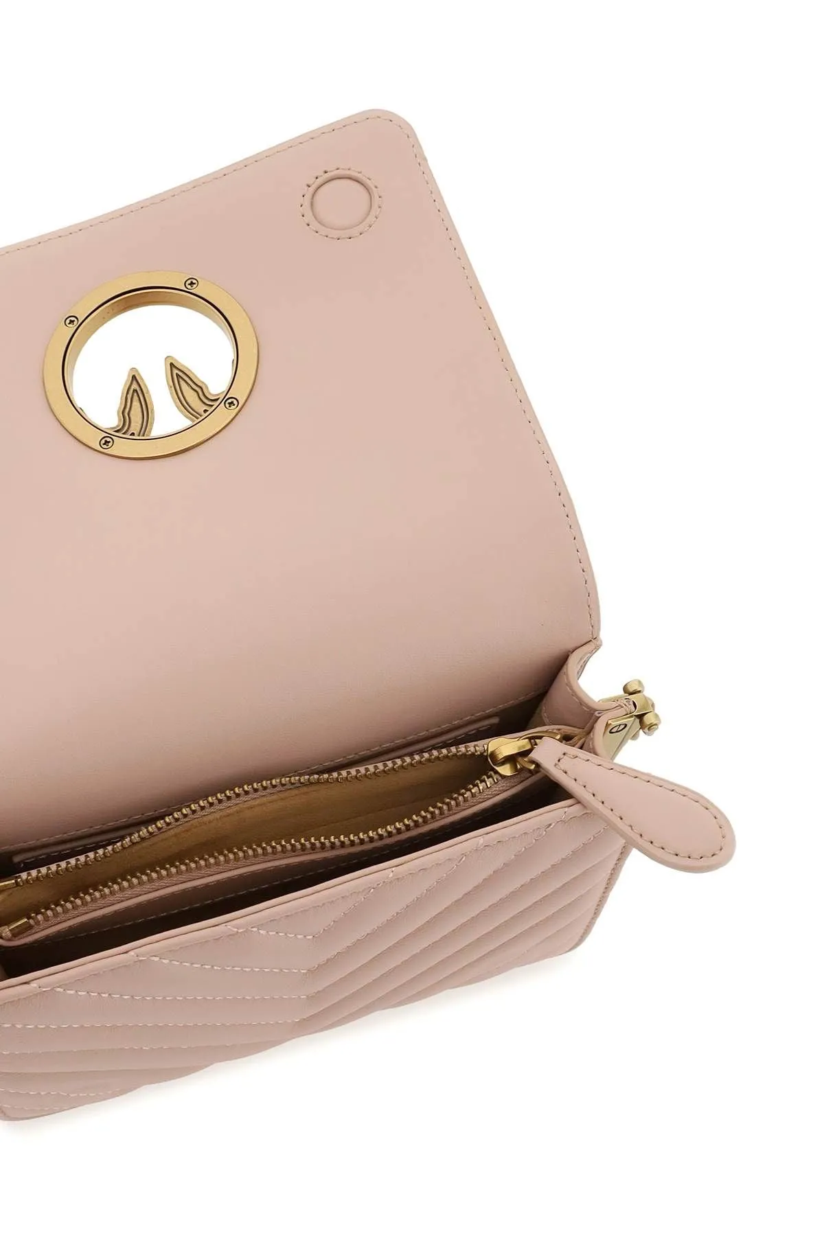 Pinko Love Click Mini Chevron Bag