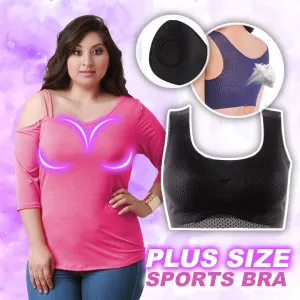 Plus Size Breathable Sports Bra