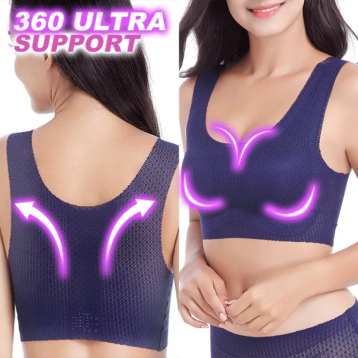 Plus Size Breathable Sports Bra